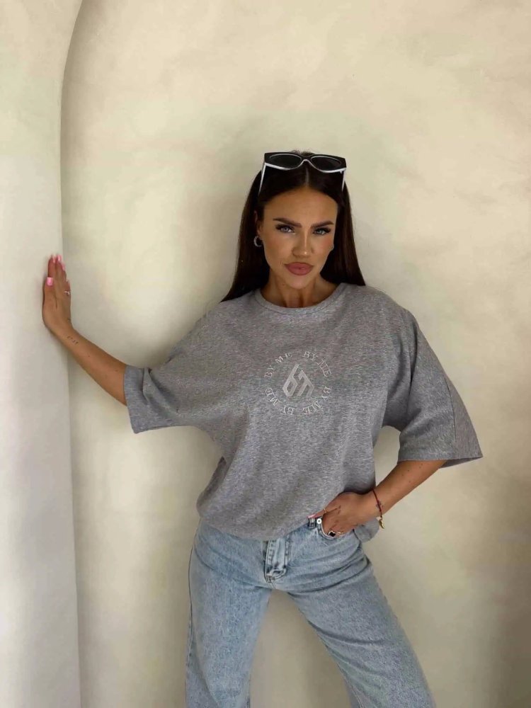 T-shirt NIRVANA, szary