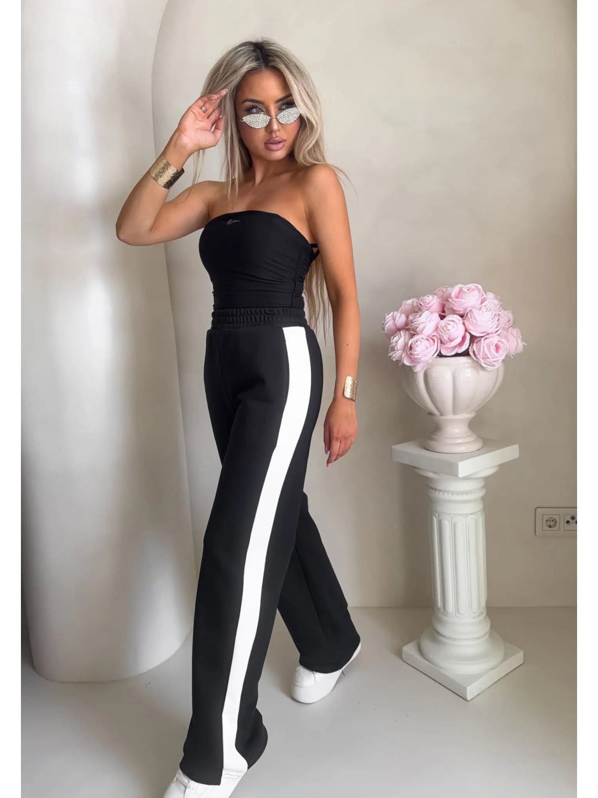 Spodnie dresowe LAMPAS, czarne