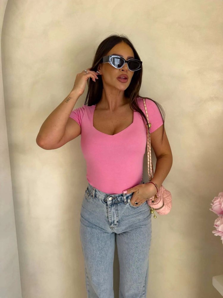 Bluzka MALUMA, różowa