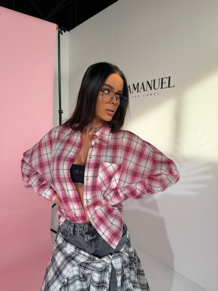 Koszula REBEL, róż