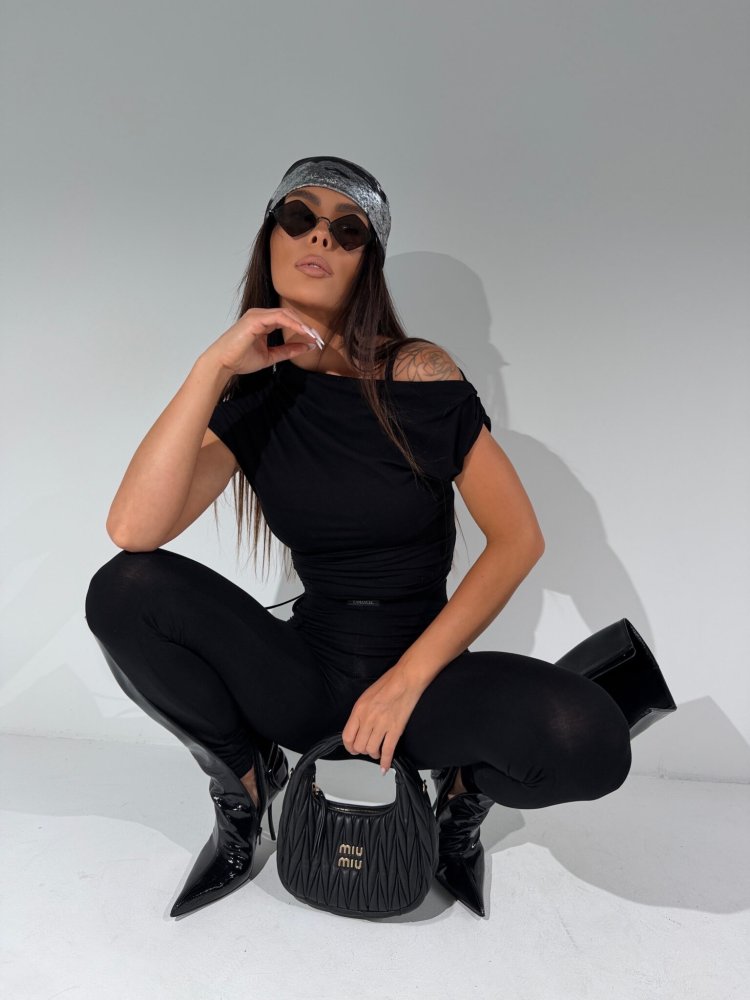 Bluzka/top CHAOS, czarna