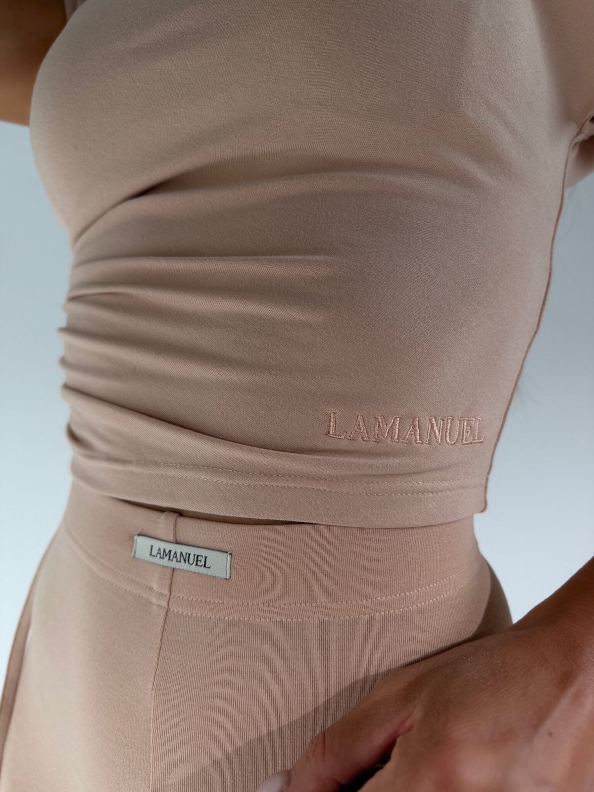 Bluzka/top CHAOS, morela