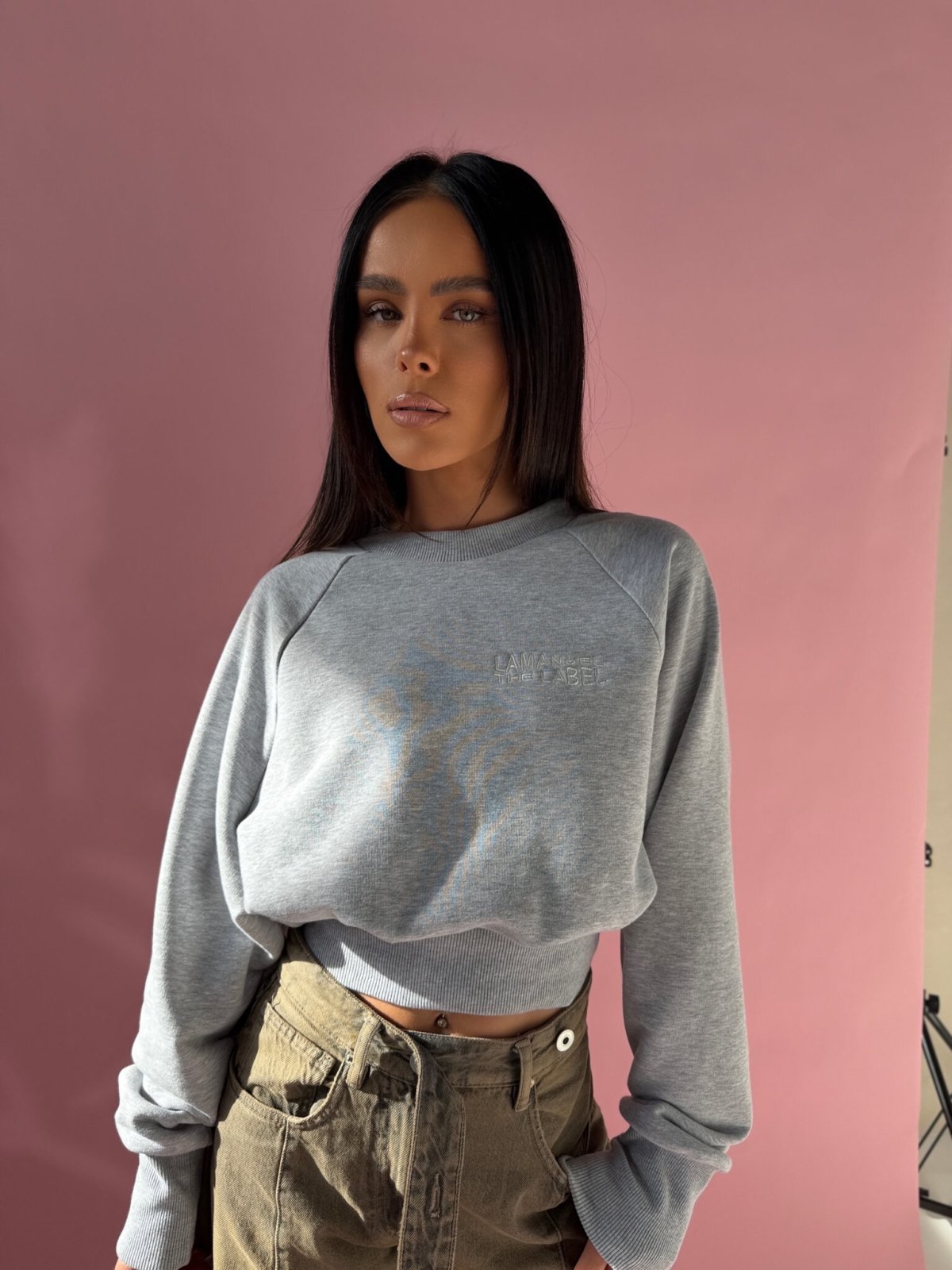 Bluza PULSE, szary melanż