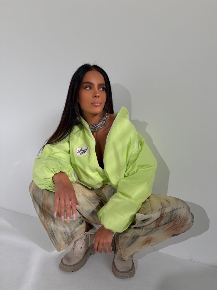 Kurtka BLOOM, limonka