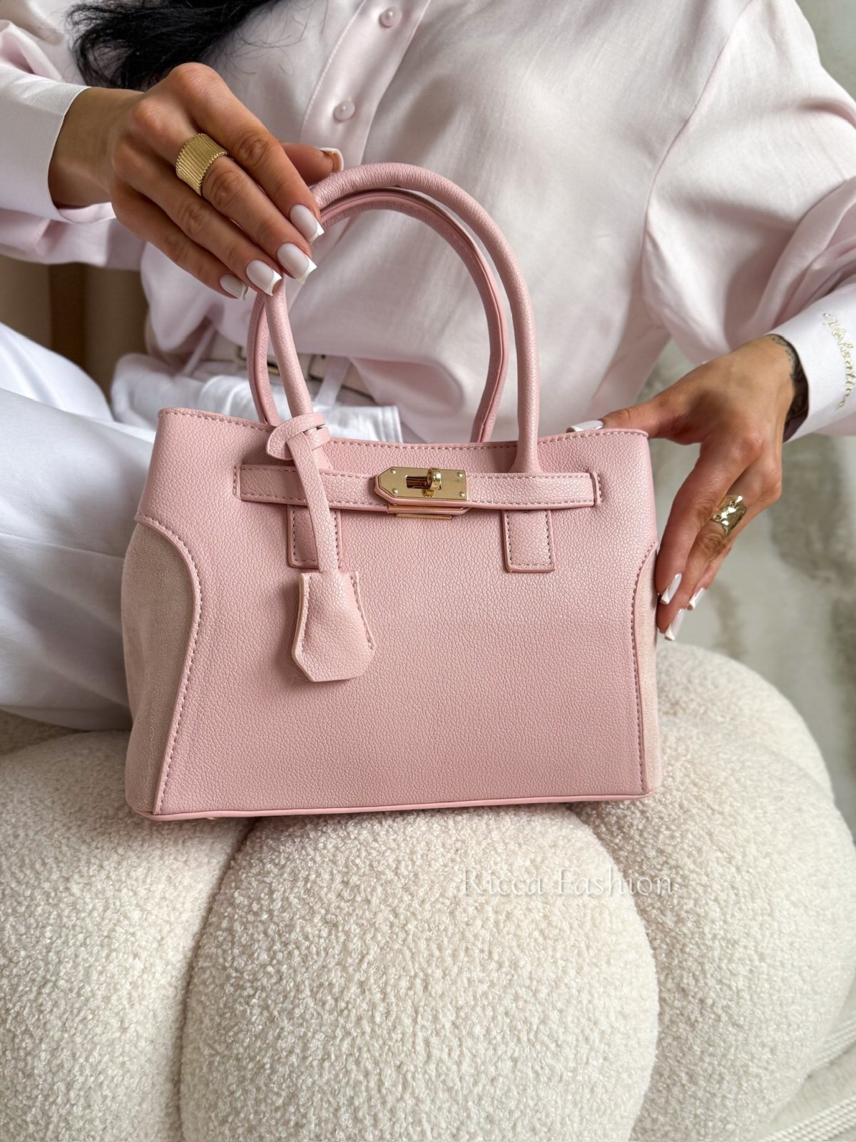 Torebka/kuferek SORAYA, powder