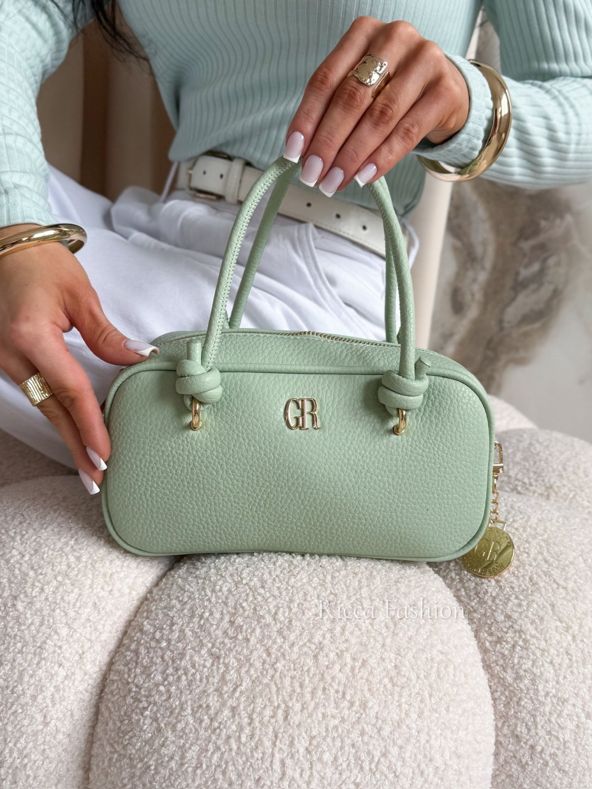 Torebka/kuferek GREACE, pistachio