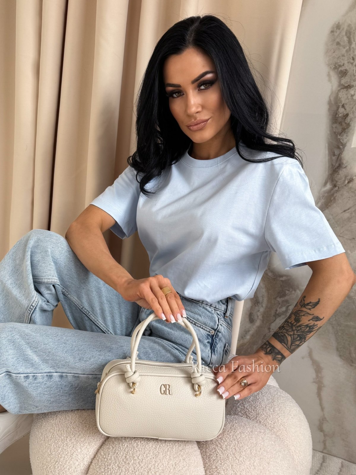 Torebka/kuferek GREACE, ecru