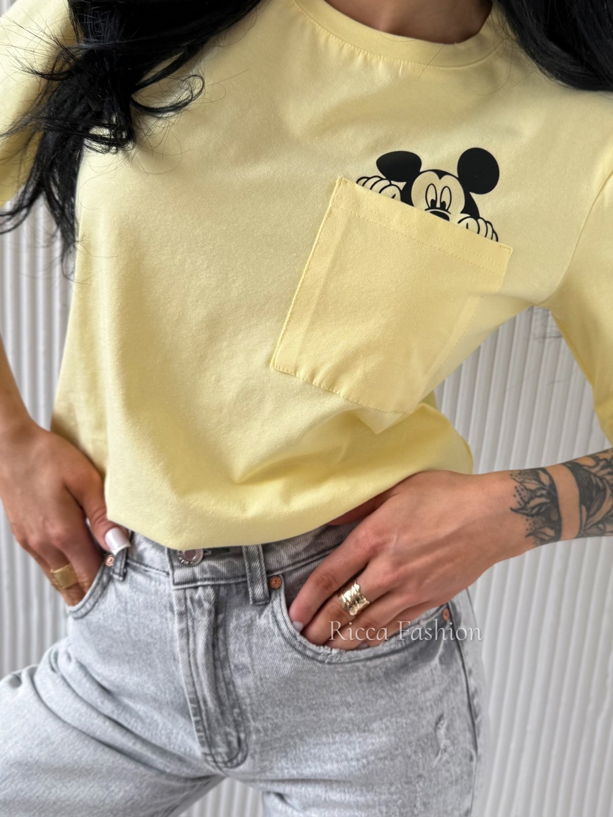 T-shirt bawełniany DISNEY, banana