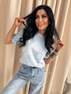 T-shirt NERO, baby blue