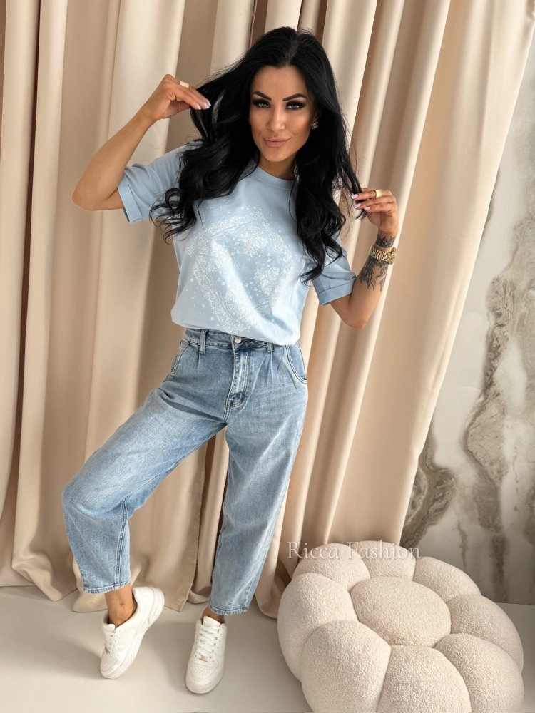 T-shirt NERO, baby blue