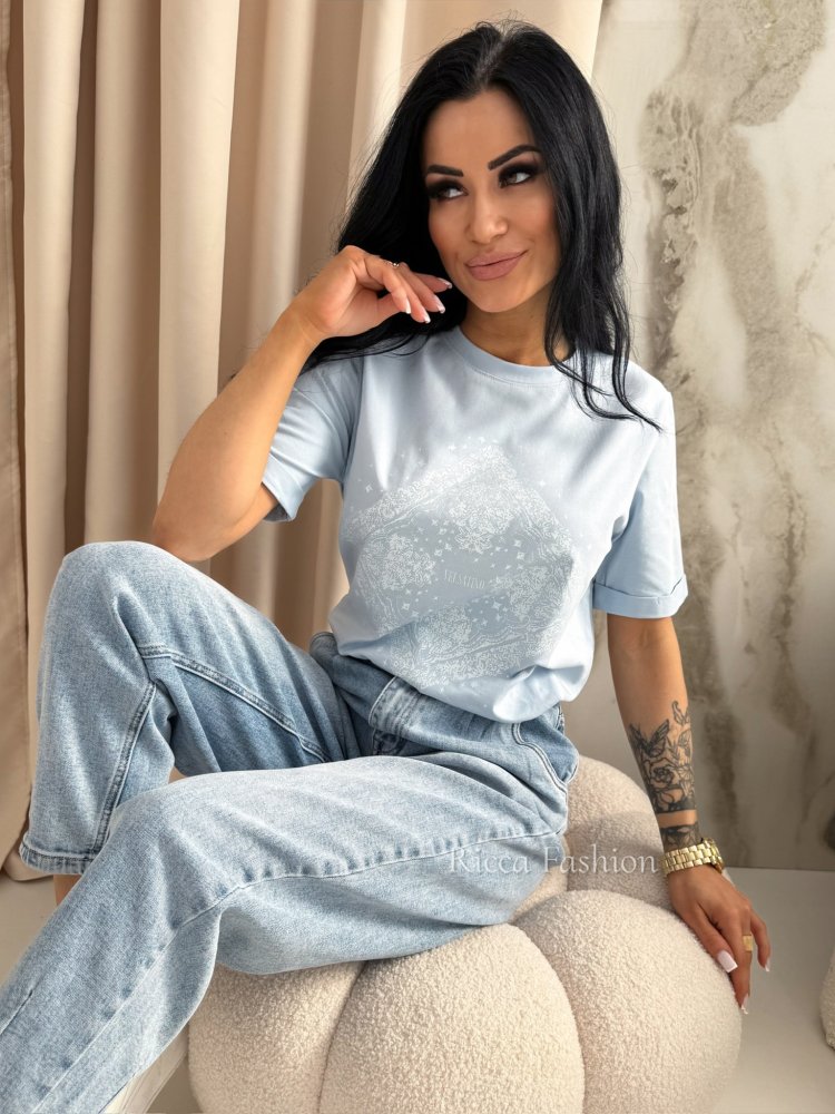 T-shirt NERO, baby blue