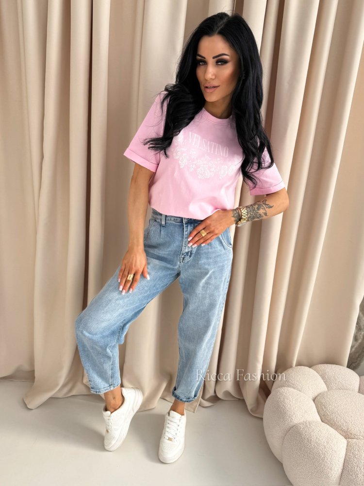 T-shirt OREN, sweet pink