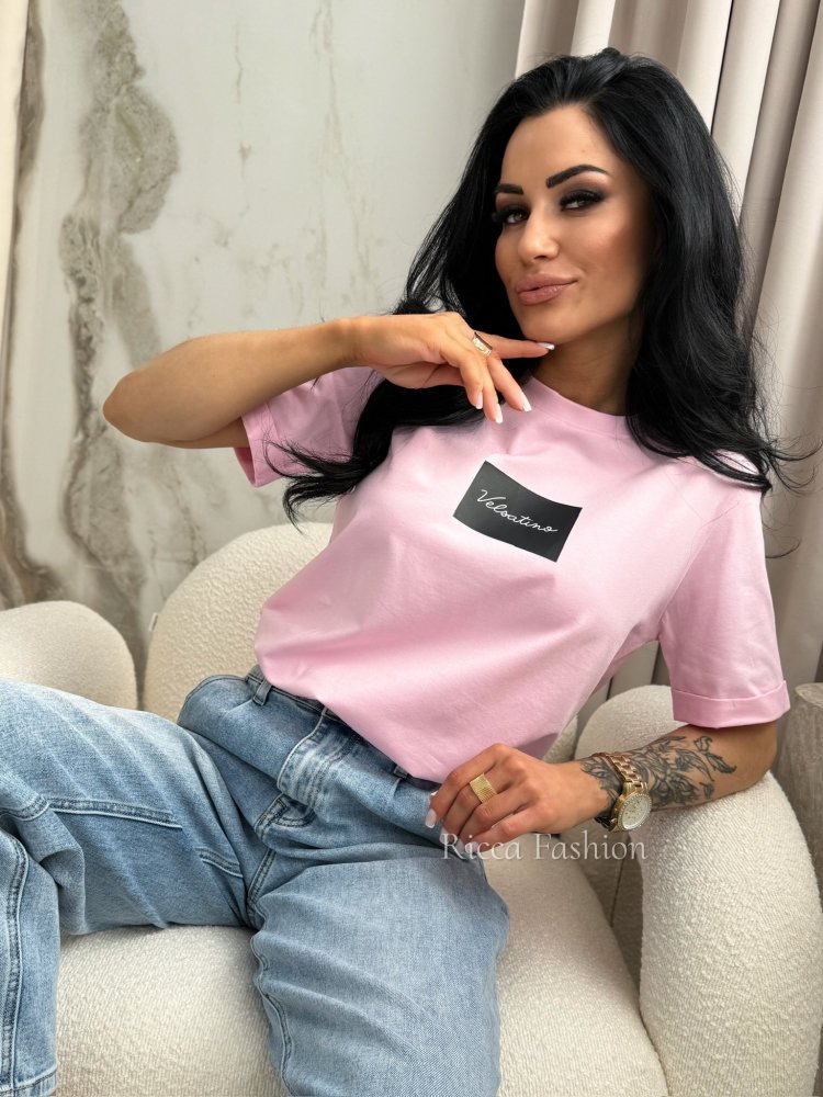 T-shirt SAMI, sweet pink