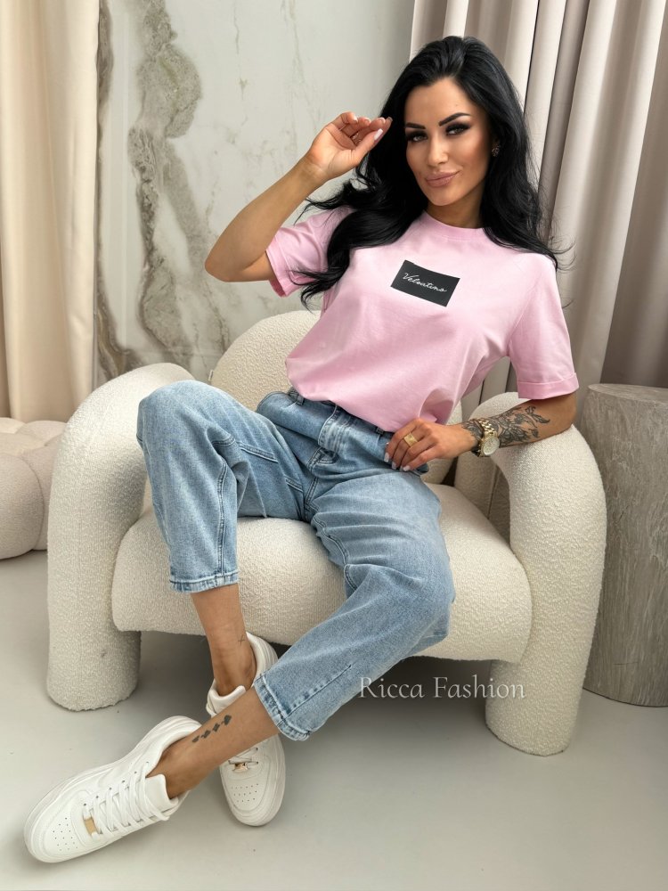 T-shirt SAMI, sweet pink