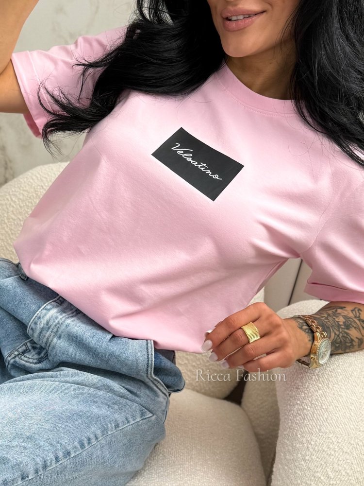 T-shirt SAMI, sweet pink