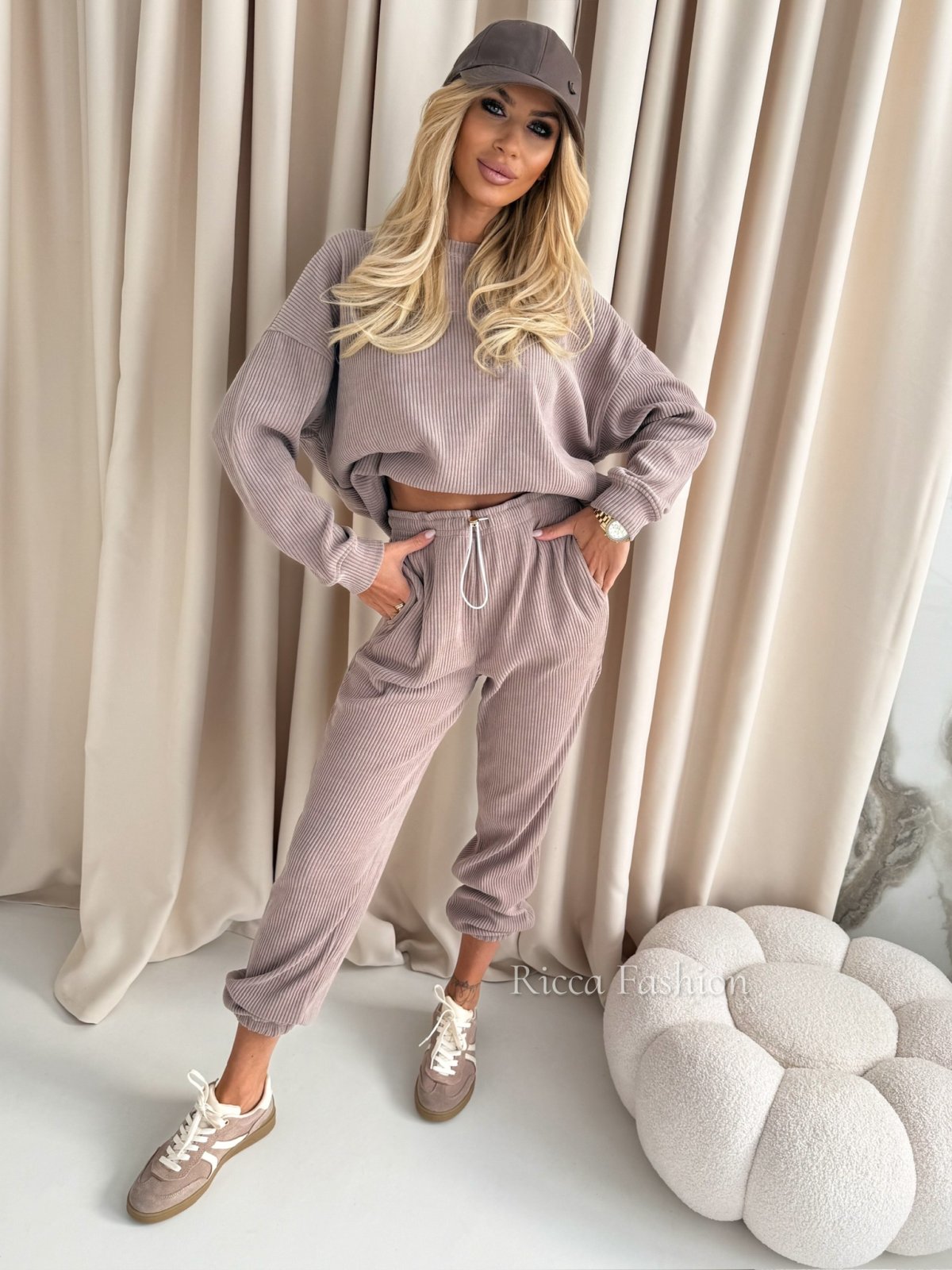 Komplet bawełniany NOEL, fango