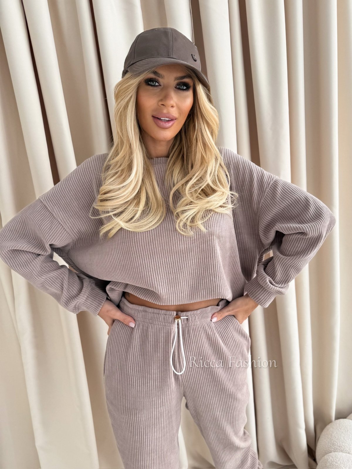 Komplet bawełniany NOEL, fango