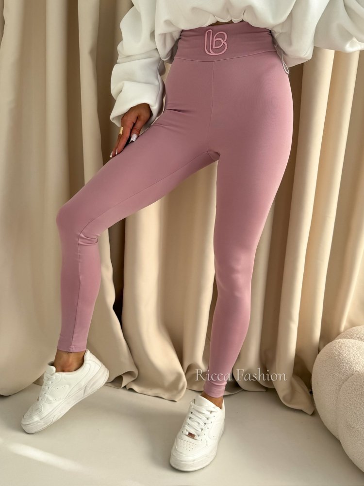 Legginsy CLASSY, sweet pink