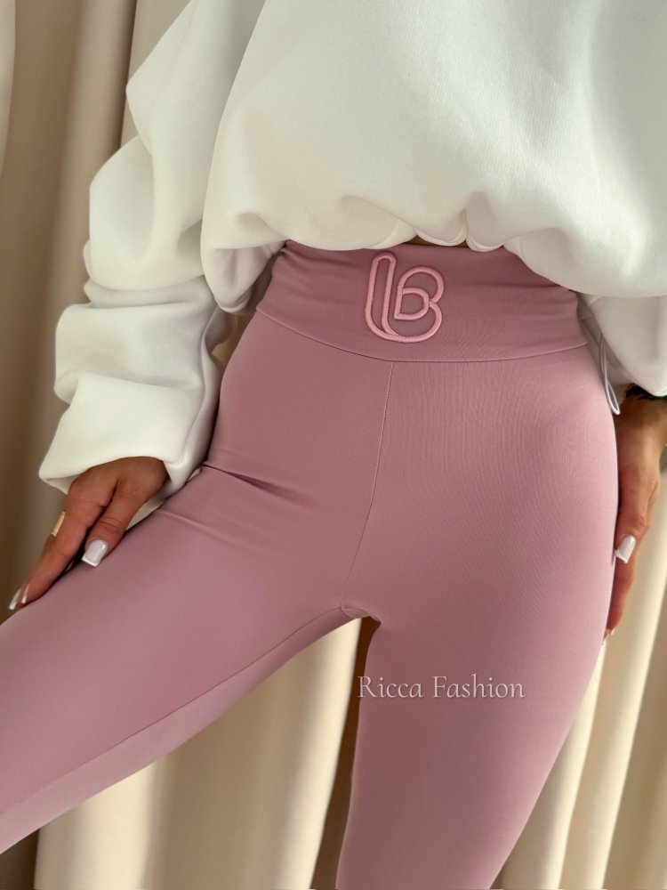 Legginsy CLASSY, sweet pink