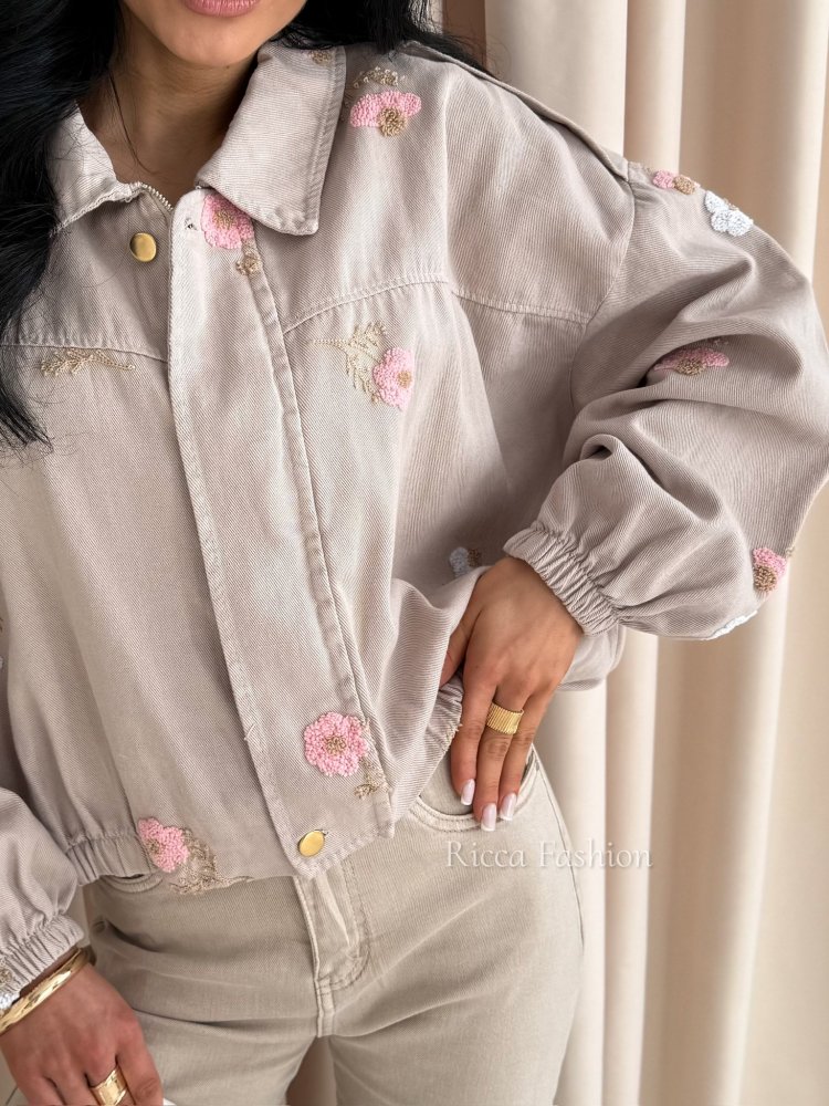 Kurtka/bomberka AURORA, beige