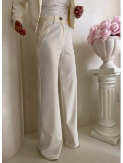 Spodnie CATI,ecru