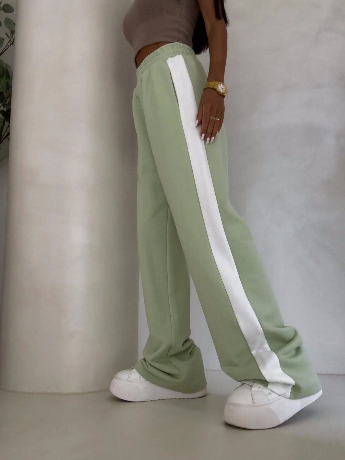 Spodnie dresowe LAMPAS, pistacja