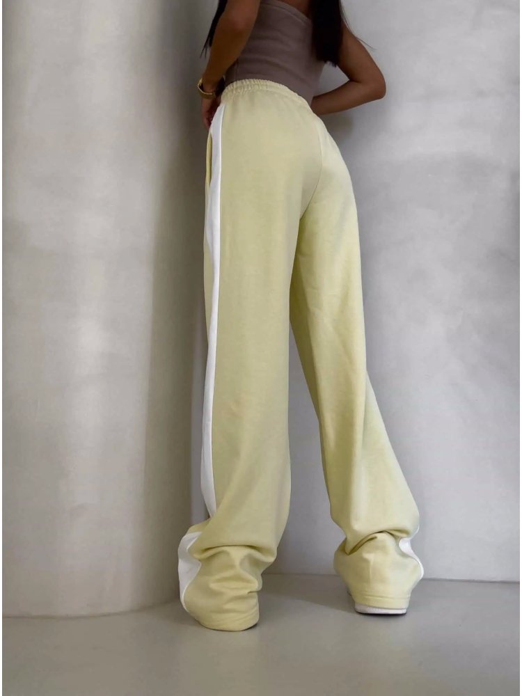 Spodnie dresowe LAMPAS, banan