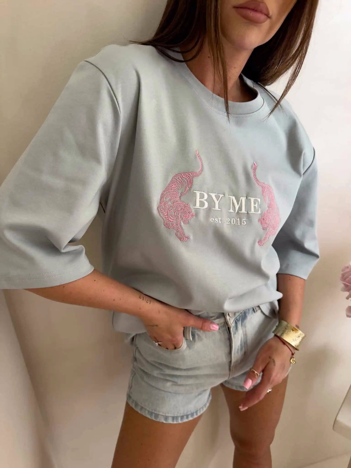 T-shirt MONI, szałwia