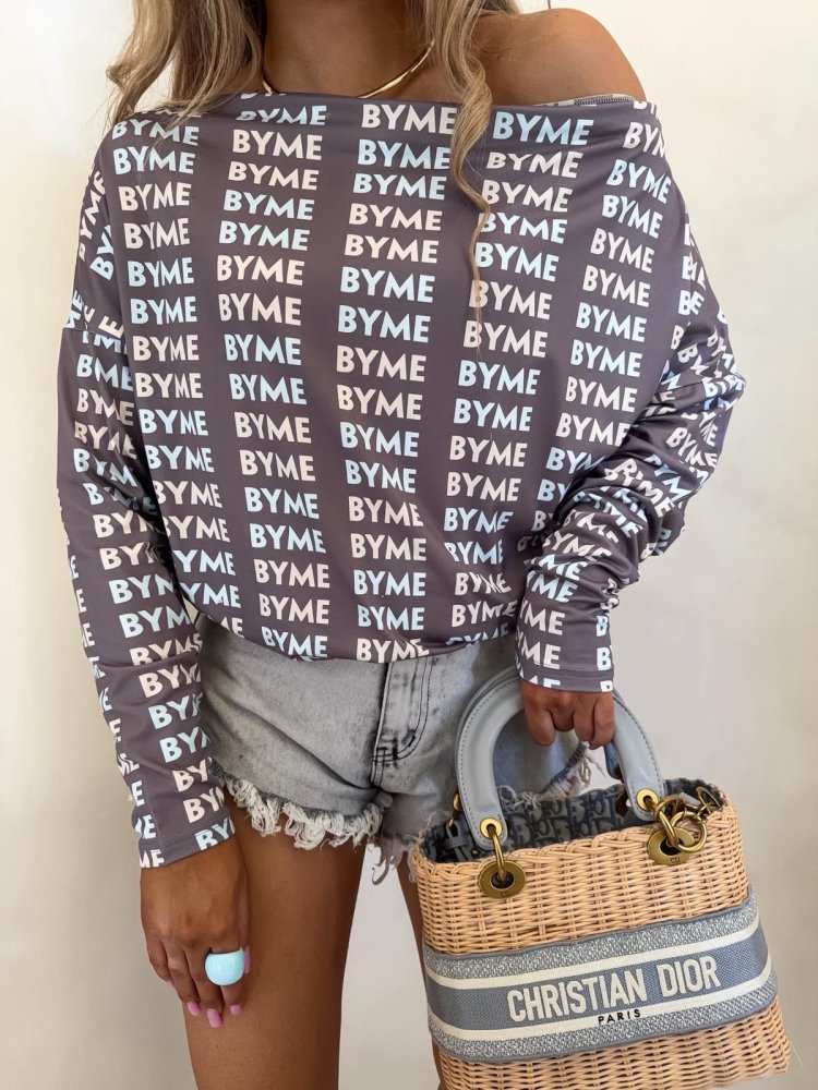 Bluzka MATTE, błękit