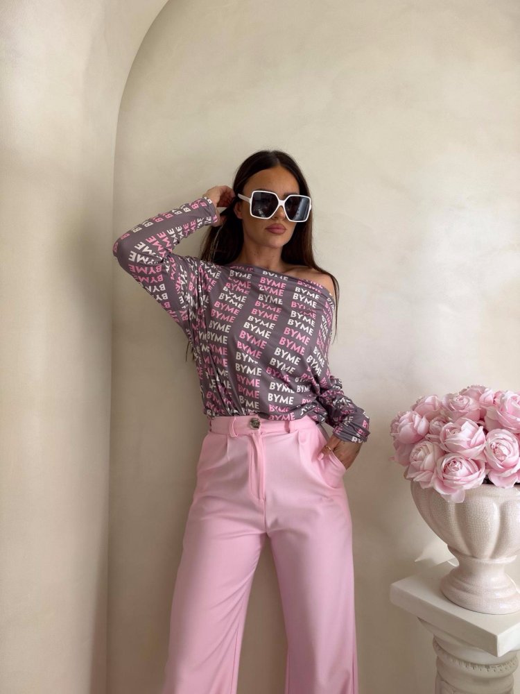 Bluzka MATTE, różowa