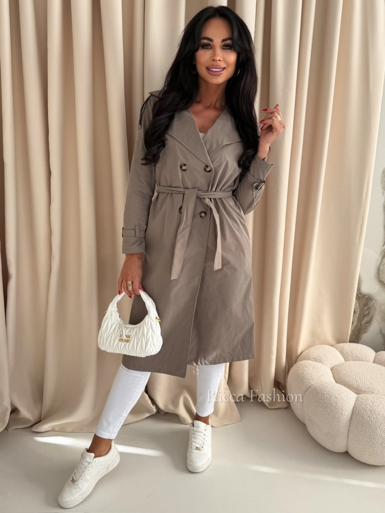 Płaszcz/trencz bawełniany...