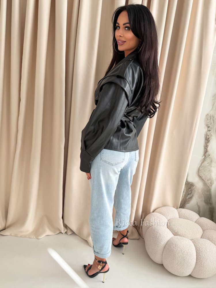 Ramoneska skórzana CATALINA, black