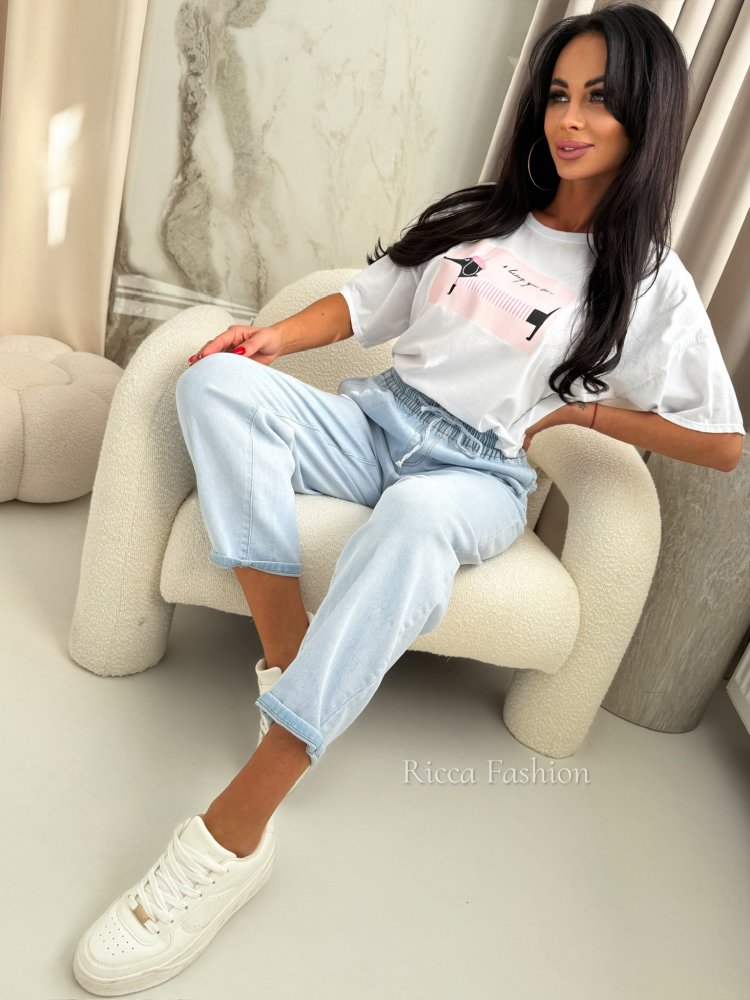 T-shirt bawełniany NOELIA,...