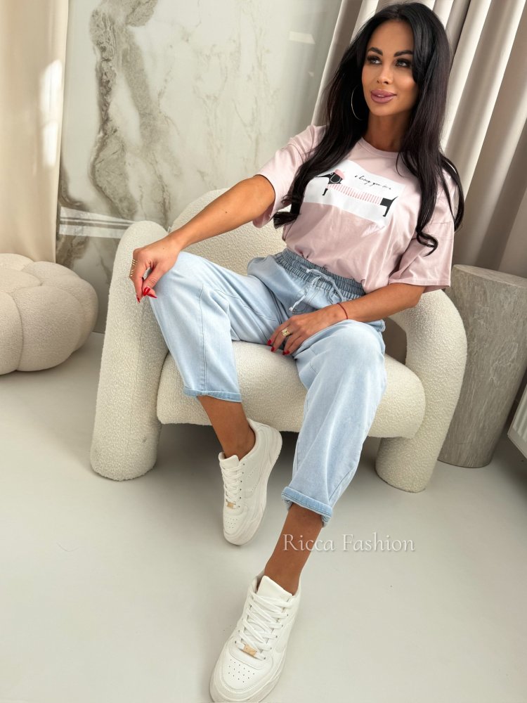 T-shirt bawełniany NOELIA,...