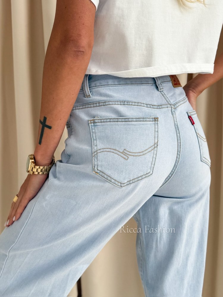 Spodnie momfit BRION, blue