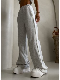 Spodnie dresowe LAMPAS, szary melanż