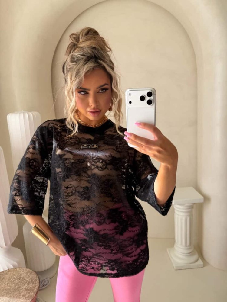 T-shirt MARMARIS koronka...