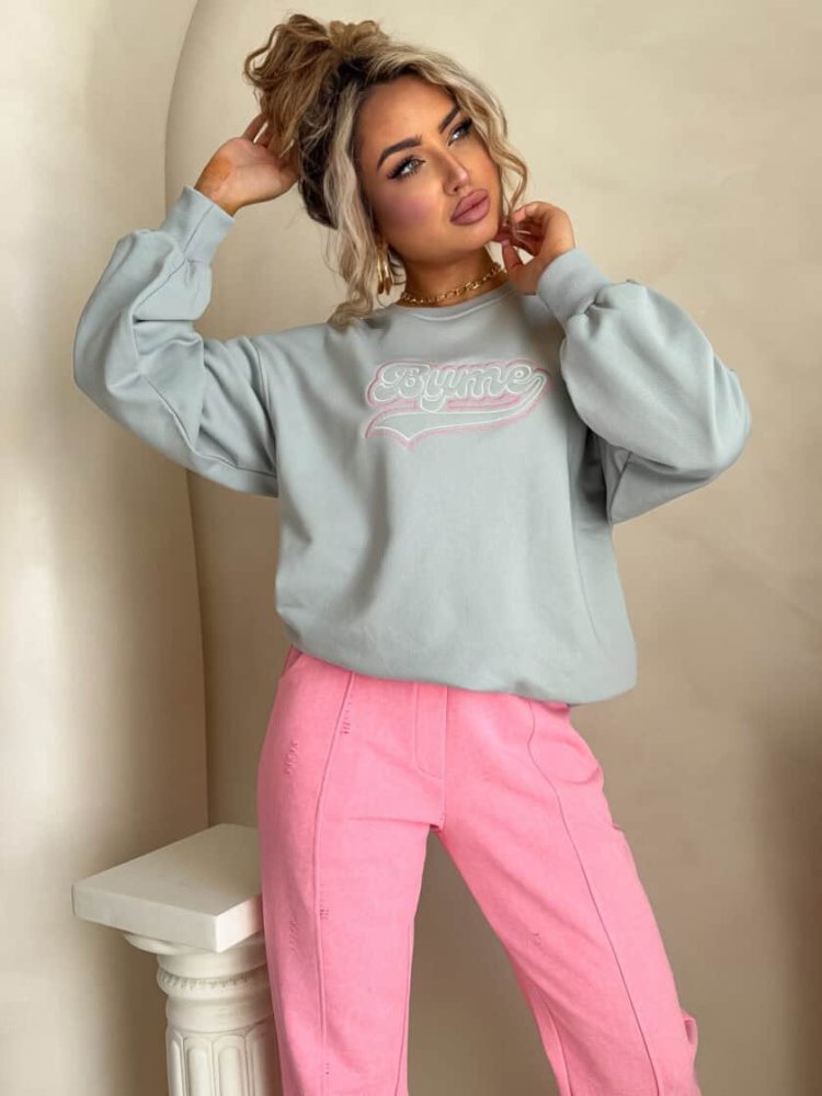 Bluza CREATIVE, szałwiowa