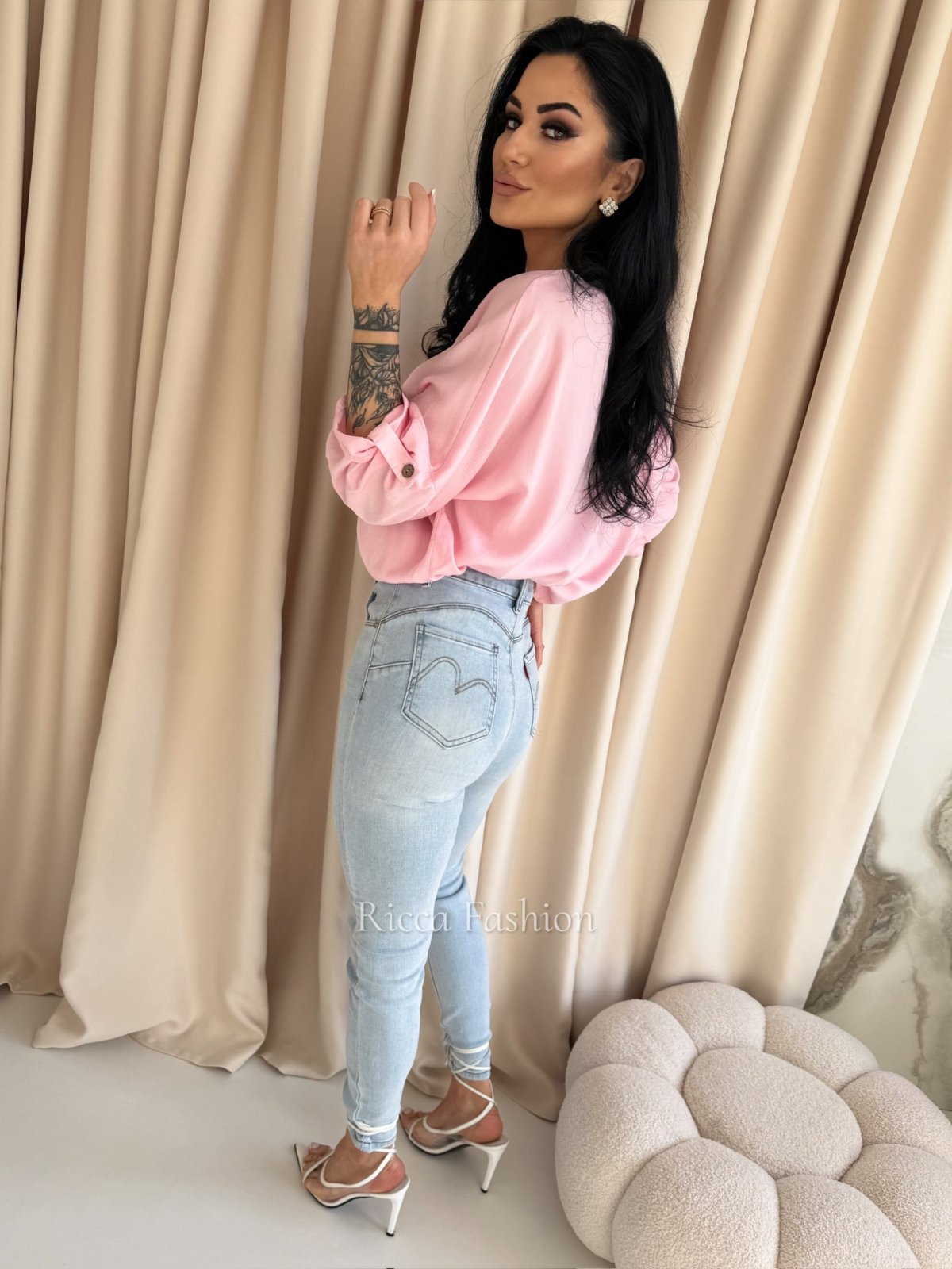 Bluzka ARIANA, sweet pink