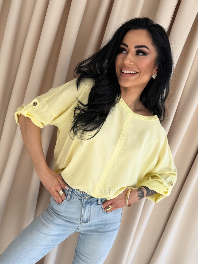 Bluzka ARIANA, lemon