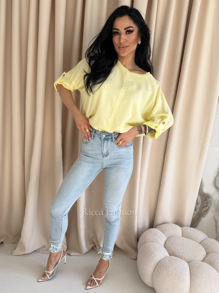 Bluzka ARIANA, lemon