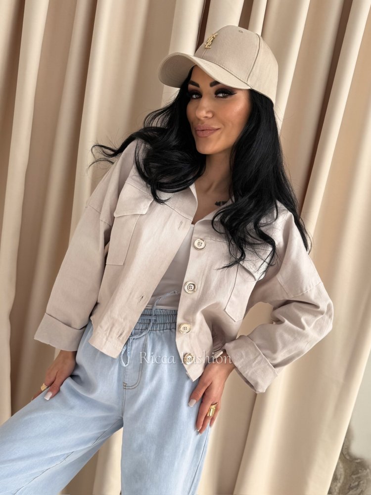 Katana bawełniana VELINA, nude