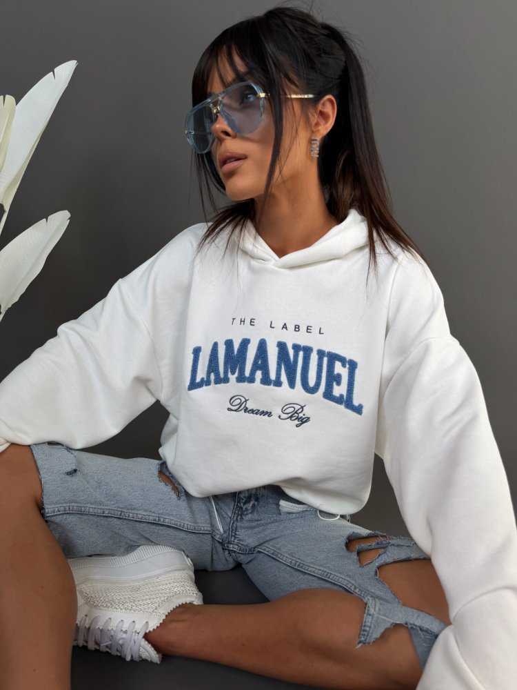 Bluza DREAM BIG, ecru