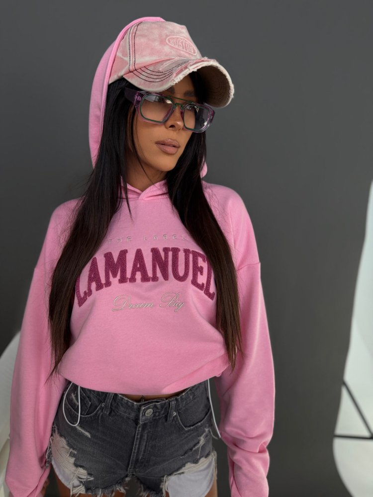 Bluza DREAM BIG, róż