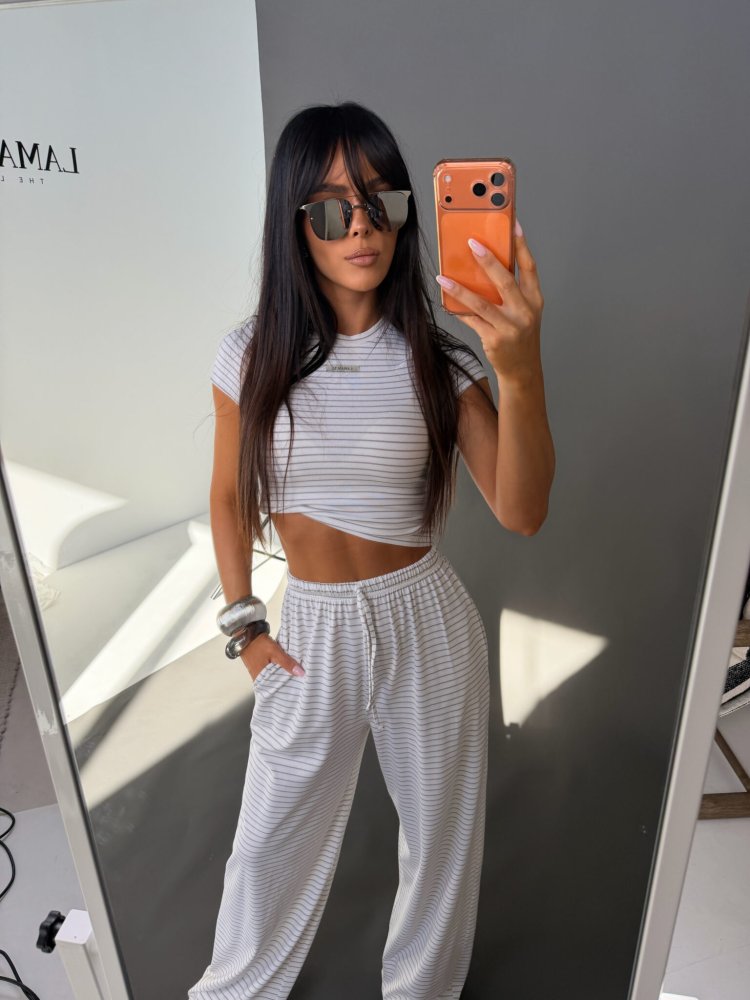 Komplet INSIDER, ecru