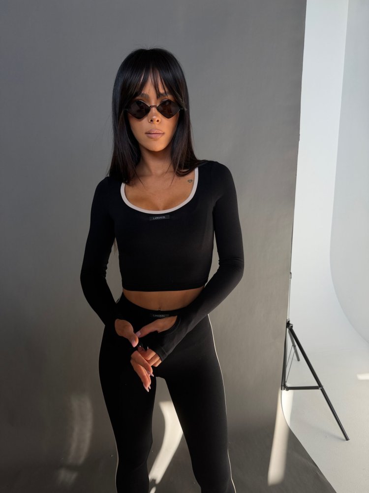 Komplet THE SPOT,czarny