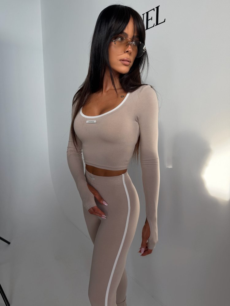 Komplet THE SPOT,beż