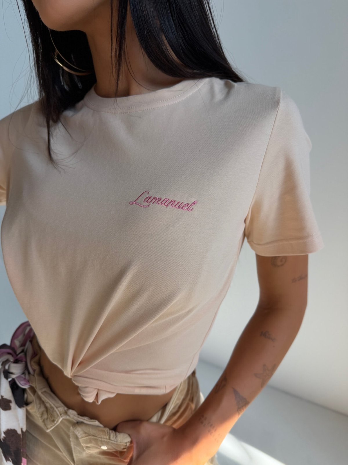 Tshirt POSITIVE, morela