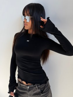 Bluzka/top SALSA, czarny