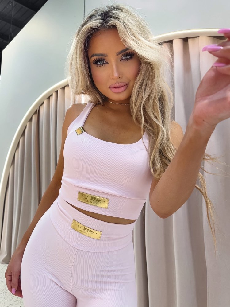 Komplet z wiskozy prążek...